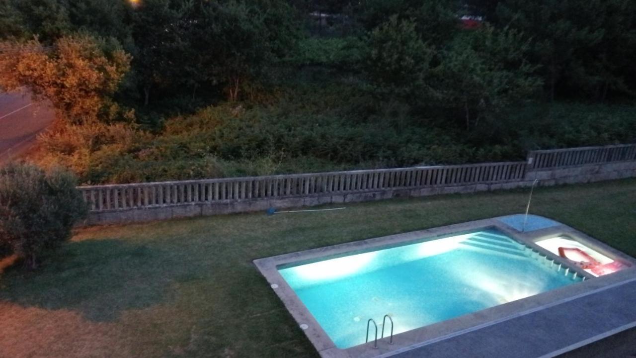 Atico A 3 Km De Sanxenxo Con Piscina Y Garaje Apartment Exterior photo